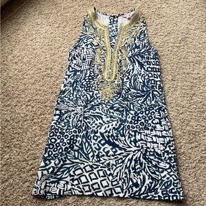 Lilly Pulitzer sleeveless shift dress size 4